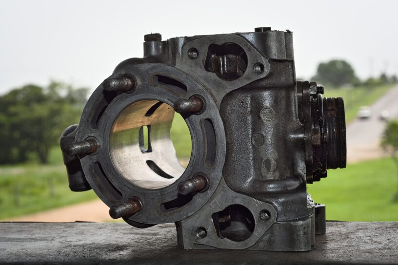 Motorblock eines Zweitakters